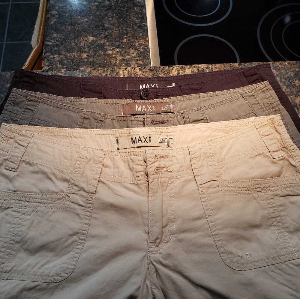 3 pairs of size 9 shorts.
